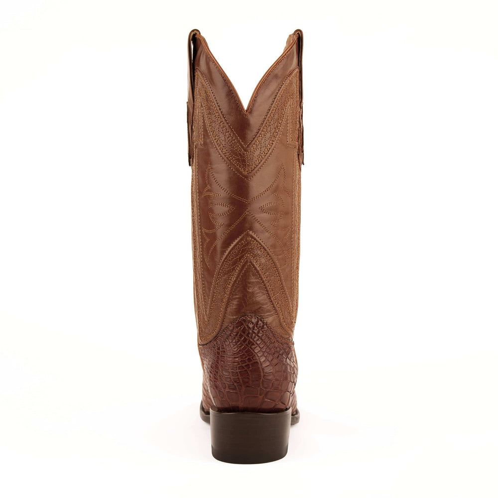 Ferrini USA Stallion American Alligator Men's Boots Cognac - Ferrini USA - Flyclothing LLC