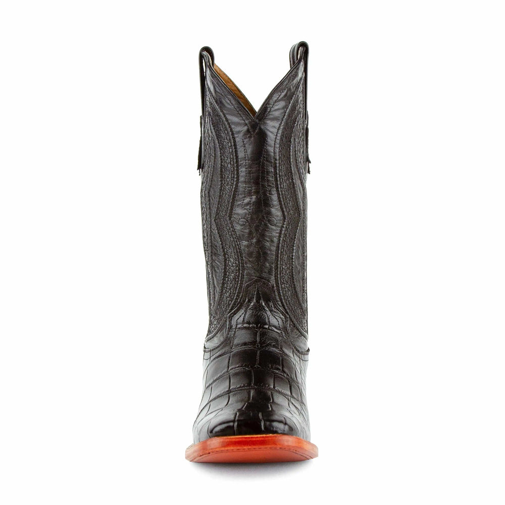 Ferrini Stallion American Alligator Black Mens Boot - Ferrini USA - Flyclothing LLC