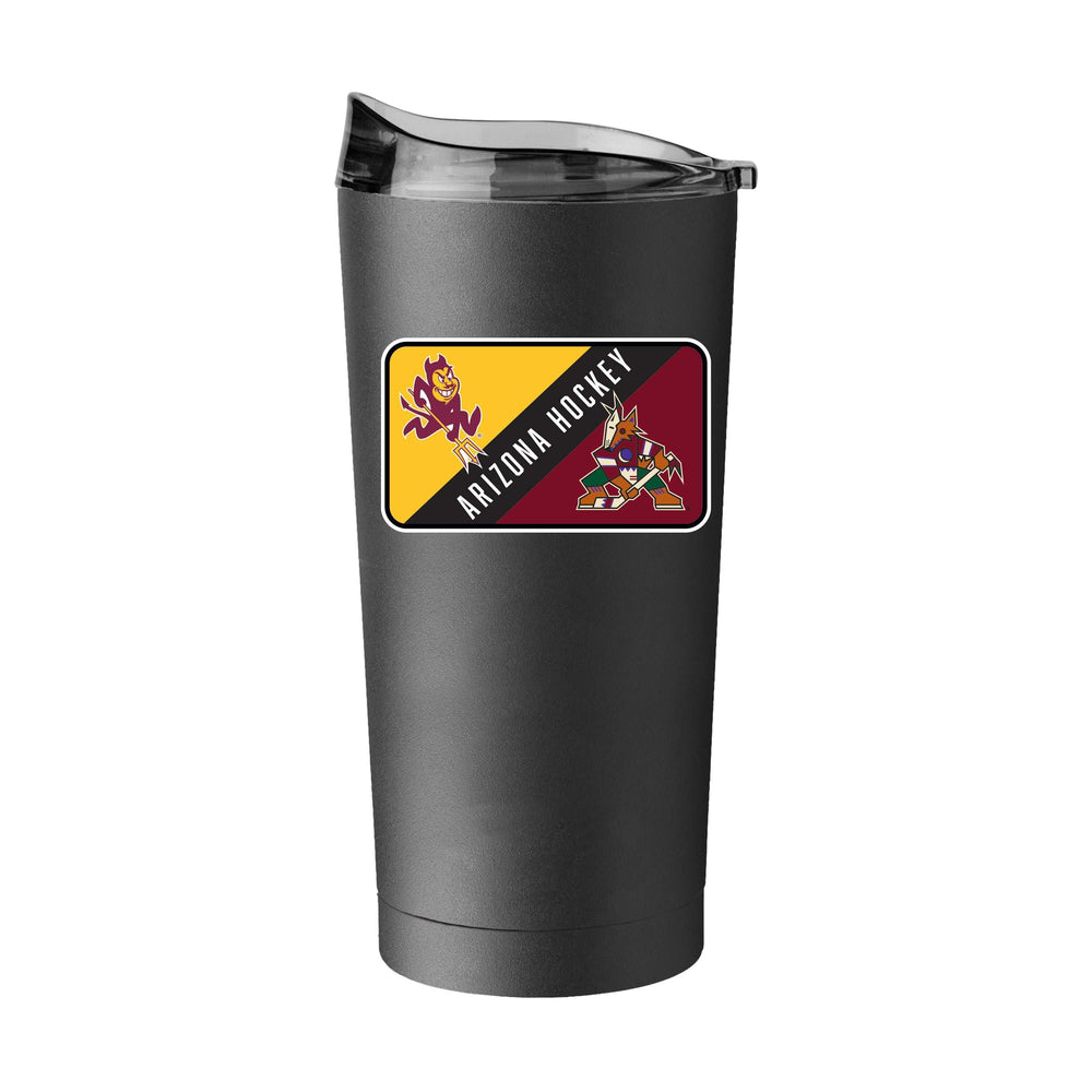 Arizona State/NHL Co Brand 20oz Powder Coat Tumbler - Logo Brands - Flyclothing LLC