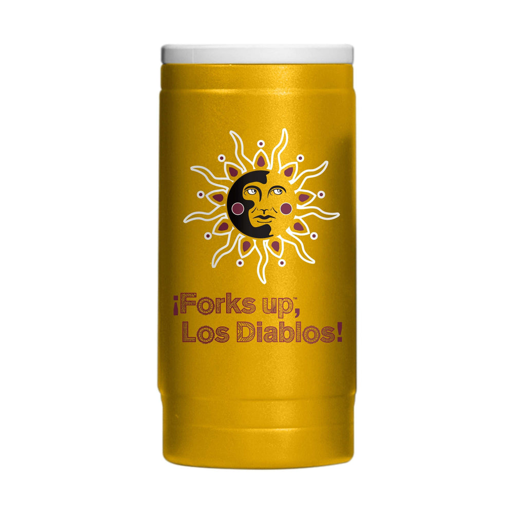 AZ State Hispanic Heritage Los Diablos 12oz Powder Coat Coolie - Logo Brands - Flyclothing LLC