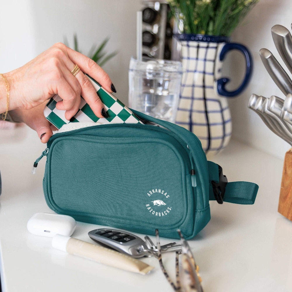 Arkansas Everyday Jade Belt Bag - Logo Brands - Flyclothing LLC