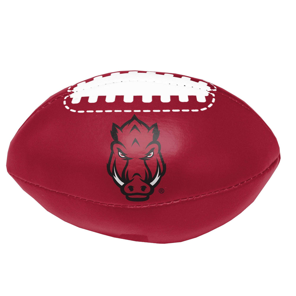 Arkansas University Cardinal Micro Soft Football - Logo Brands - Flyclothing LLC