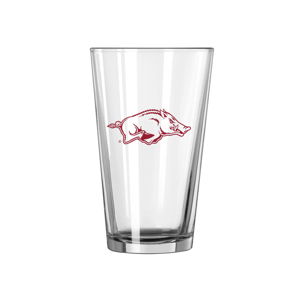 Arkansas Alternate 16oz Gameday Pint Glass - Logo Brands - Flyclothing LLC