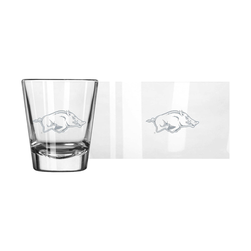 Arkansas 2oz Frost Shot Glass - Logo Brands - Flyclothing LLC