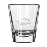 Arkansas 2oz Frost Shot Glass - Logo Brands - Flyclothing LLC