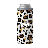 Arkansas 12oz Neutral Leopard Slim Can Coolie - Logo Brands - Flyclothing LLC