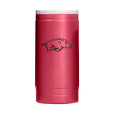 Arkansas Flipside Powder Coat Slim Can Coolie - Logo Brands - Flyclothing LLC