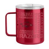 Arkansas 15oz Replay Stainless Steel Mug - Logo Brands - Flyclothing LLC