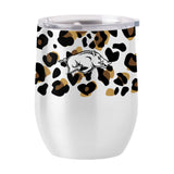 Arkansas 16oz Neutral Leopard Stainless Curved Beverage - Logo Brands - Flyclothing LLC