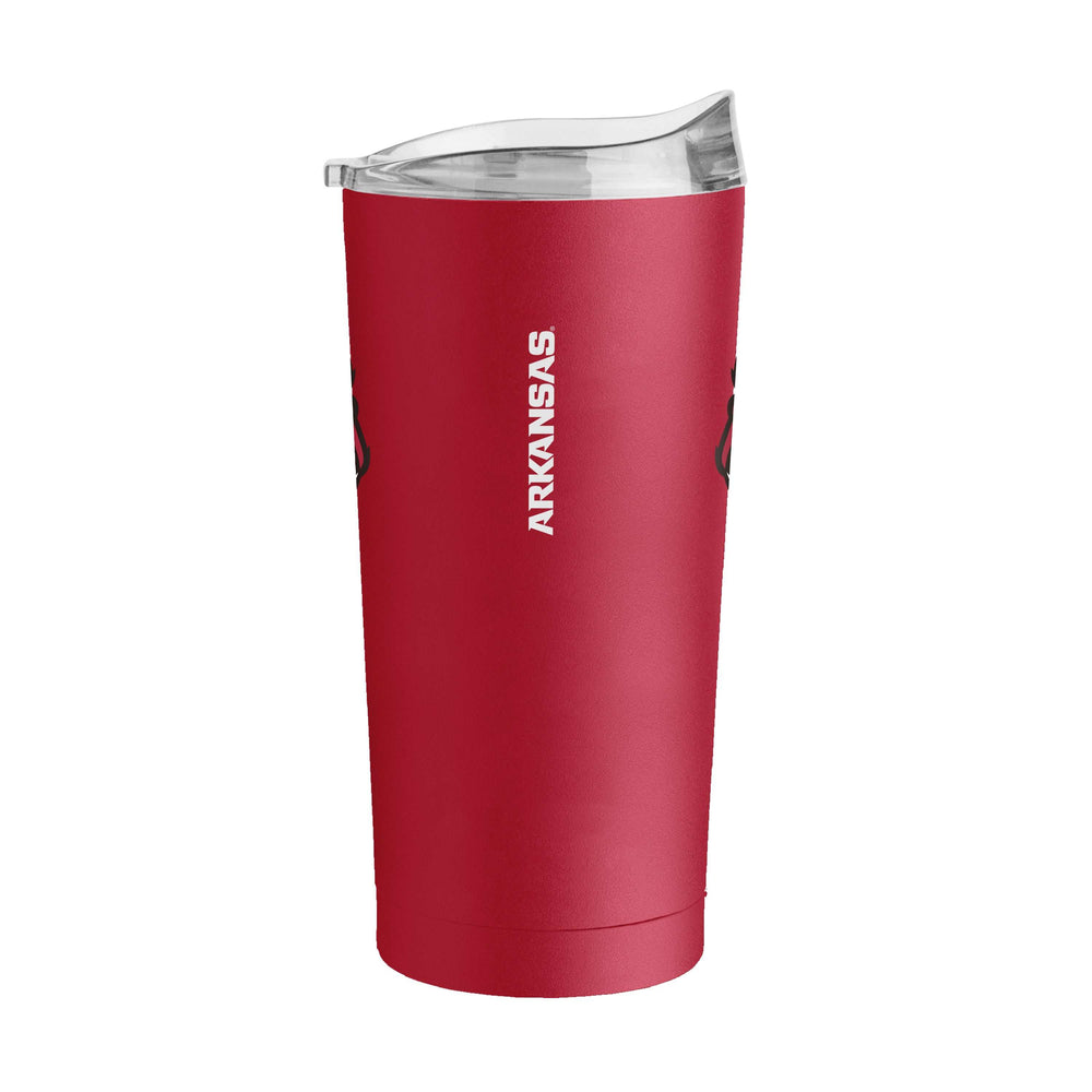 Arkansas Flipside Alt Logo 20oz Powder Coat Tumbler - Logo Brands - Flyclothing LLC
