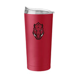 Arkansas Flipside Alt Logo 20oz Powder Coat Tumbler - Logo Brands - Flyclothing LLC