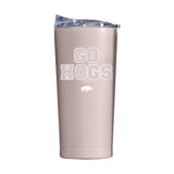Arkansas 20oz Stencil Powder Coat Tumbler - Logo Brands - Flyclothing LLC