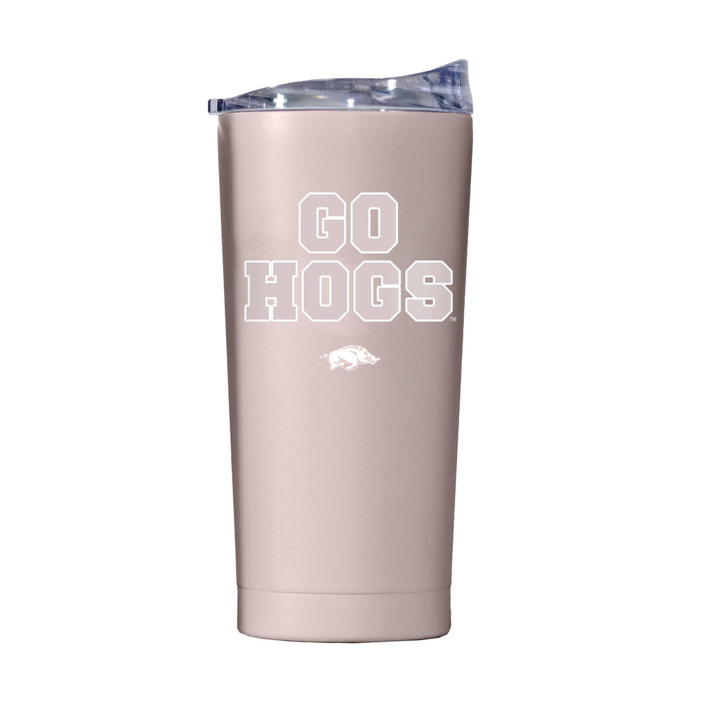 Arkansas 20oz Stencil Powder Coat Tumbler - Logo Brands - Flyclothing LLC
