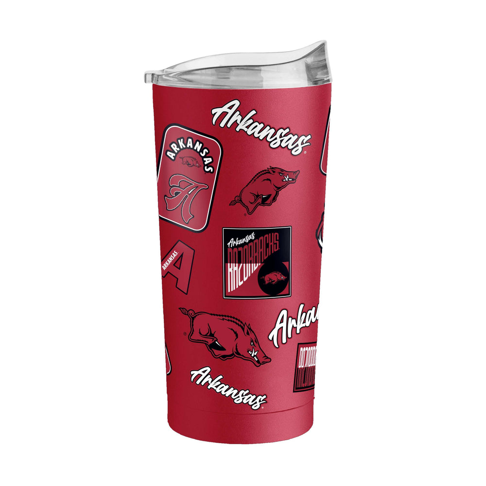 Arkansas 20oz Dreamweave Powder Coat Tumbler - Logo Brands - Flyclothing LLC