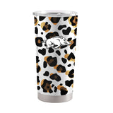 Arkansas 20oz Neutral Leopard Stainless Steel Tumbler - Logo Brands - Flyclothing LLC