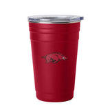 Arkansas 22oz Flipside Stainless Cup - Logo Brands - Flyclothing LLC