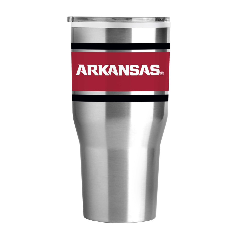 Arkansas 30oz Stripe Fusion Tumbler - Logo Brands - Flyclothing LLC