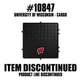 Wisconsin Badgers Heavy Duty Cargo Mat 31"x31" - Wisconsin