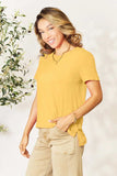 Basic Bae Bamboo Full Size Round Neck Short Sleeve T-Shirt Plus Size - Trendsi - Flyclothing LLC