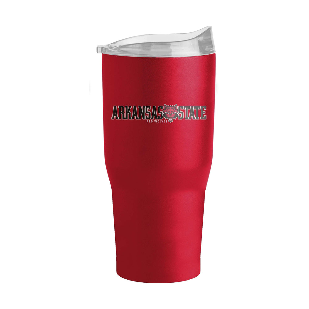 Arkansas State 30oz Flipside Powder Coat Tumbler - Logo Brands - Flyclothing LLC