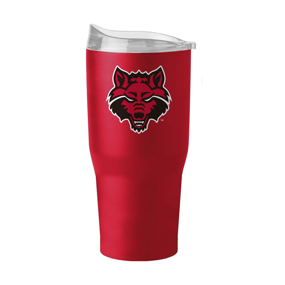 Arkansas State 30oz Flipside Powder Coat Tumbler - Logo Brands - Flyclothing LLC
