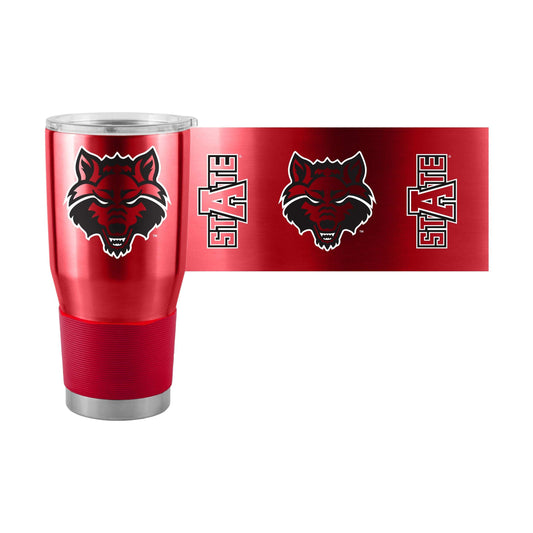Arkansas State 30oz Gameday Stainless Tumbler - Logo Brands - Flyclothing LLC