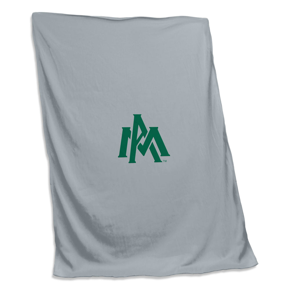 Arkansas at Monticello Gray Screened Sweatshirt Blanket - Logo Brands - Flyclothing LLC