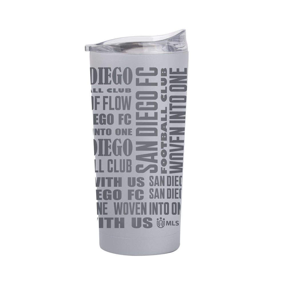 San Diego FC 20oz Replay Powder Coat Tumbler - Logo Brands - Flyclothing LLC