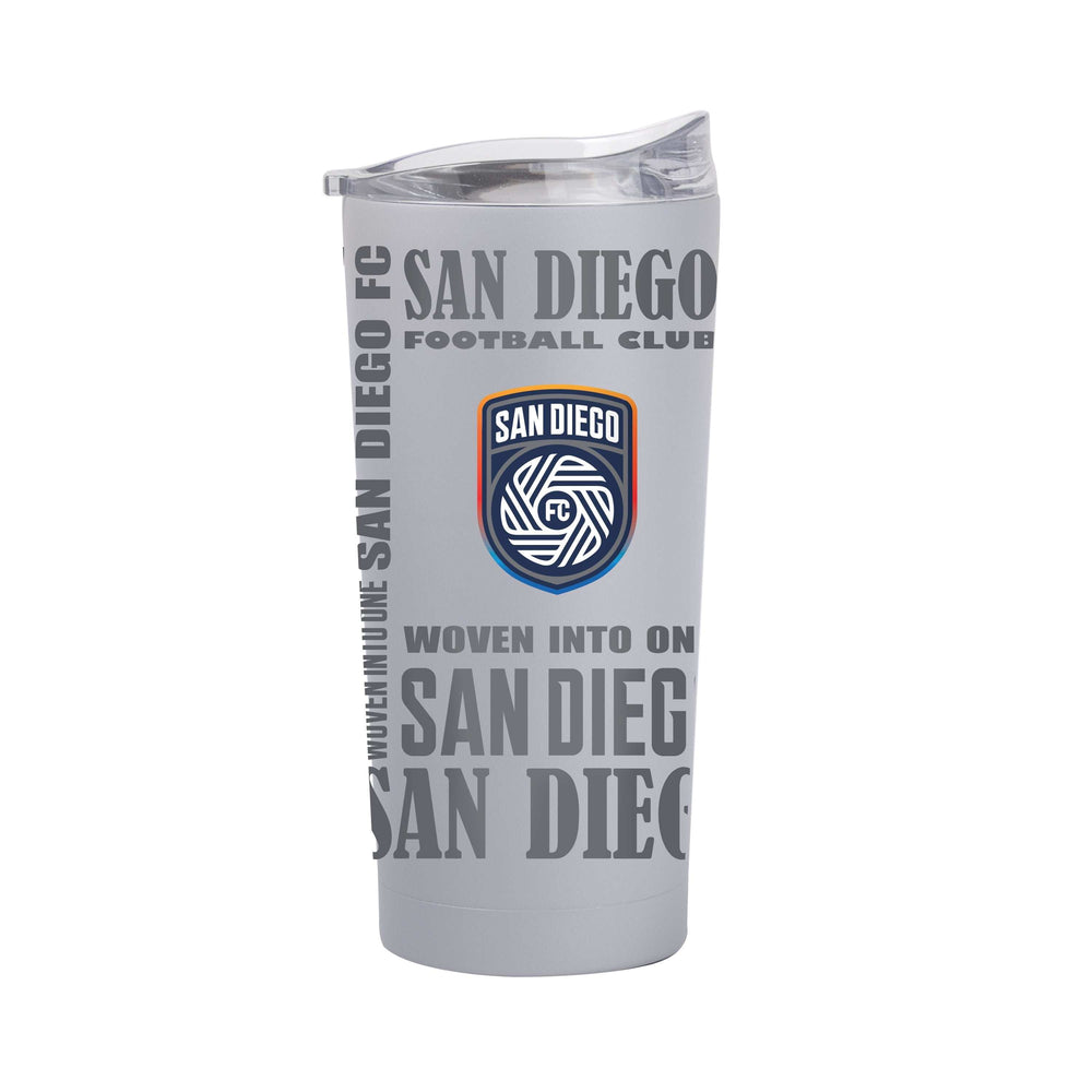 San Diego FC 20oz Replay Powder Coat Tumbler - Logo Brands - Flyclothing LLC