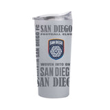 San Diego FC 20oz Replay Powder Coat Tumbler - Logo Brands - Flyclothing LLC