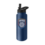 San Diego FC 34oz Logo Quencher Bottle - Logo Brands - Flyclothing LLC