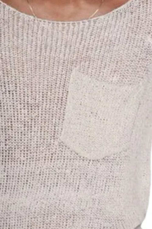 Men's Plus Size Round Neck Long Sleeve Knit T-Shirt - Trendsi - Flyclothing LLC