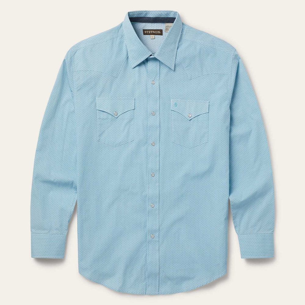 Stetson Geo Western Shirt - Stetson - Flyclothing LLC