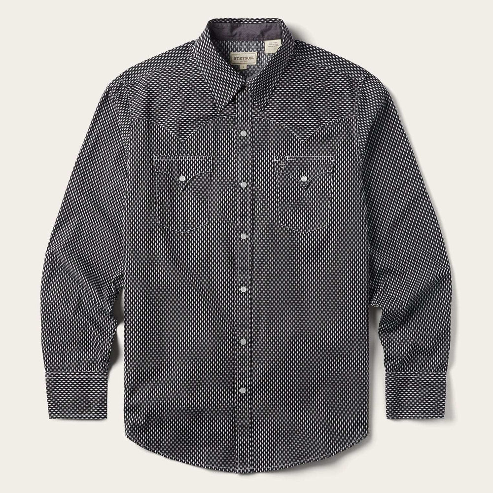 Stetson Black Diamond Shirt - Stetson - Flyclothing LLC