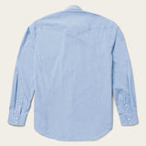Stetson Blue End On End Solid Shirt - Stetson - Flyclothing LLC