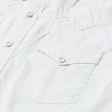 Stetson Classic Solid Snap Poplin Shirt In Optic White - Stetson - Flyclothing LLC