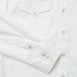 Stetson Classic Solid Snap Poplin Shirt In Optic White - Stetson - Flyclothing LLC