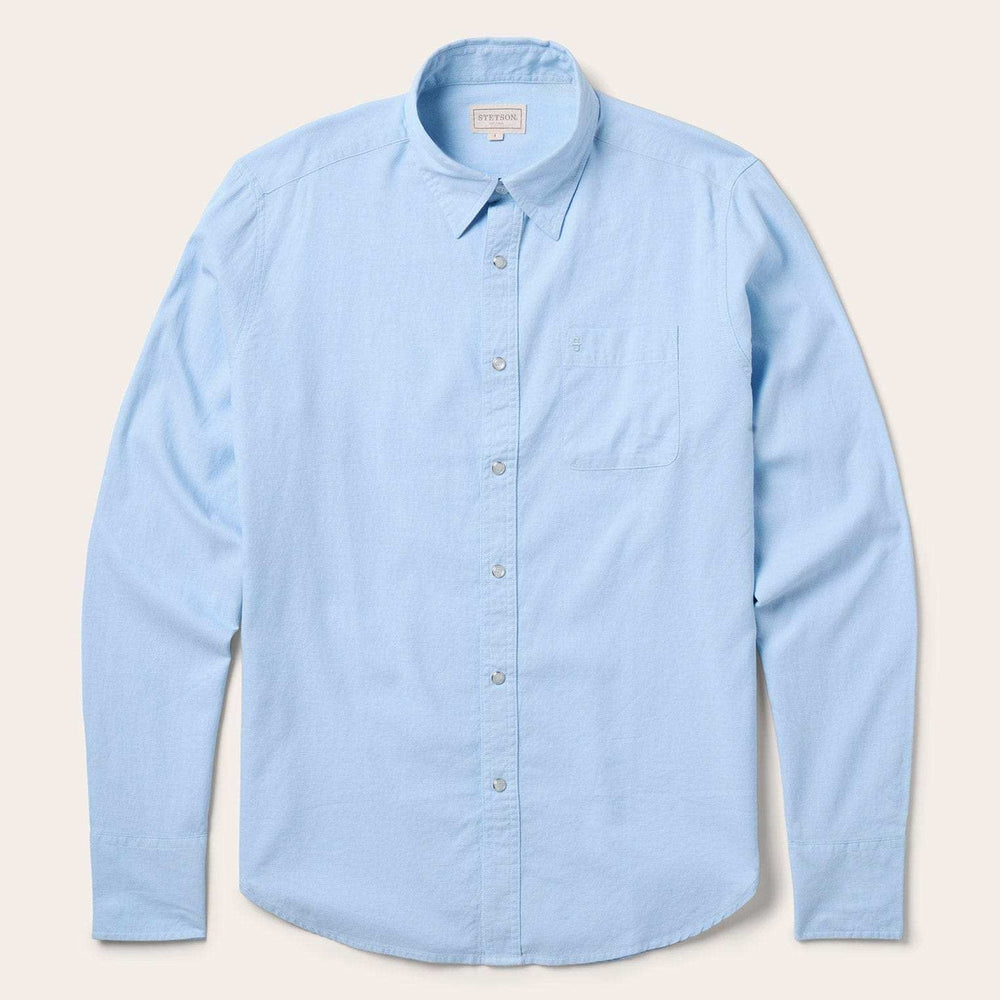 Stetson Pinpoint Oxford Shirt - Stetson - Flyclothing LLC