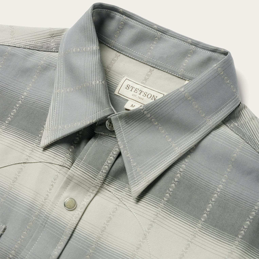 Stetson Serape Dobby Twill Western Shirt - Stetson - Flyclothing LLC