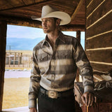 Stetson Serape Dobby Twill Western Shirt - Stetson - Flyclothing LLC