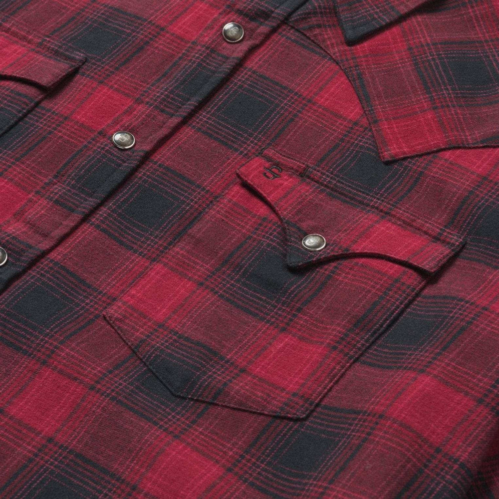 Stetson Brushed Twill Plaid Shirt - Stetson - Flyclothing LLC
