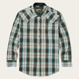 Stetson Olive Ombre Plaid Western Shirt - Stetson - Flyclothing LLC