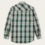 Stetson Olive Ombre Plaid Western Shirt - Stetson - Flyclothing LLC