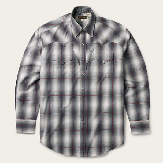Stetson Smoke Ombre Western Shirt - Stetson - Flyclothing LLC
