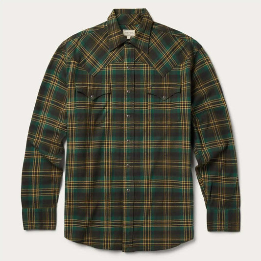 Stetson Brushed Flannel Western Shirt - Stetson - Flyclothing LLC