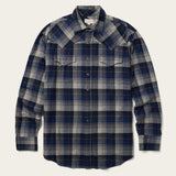 Stetson Brushed Flannel Western Shirt - Stetson - Flyclothing LLC