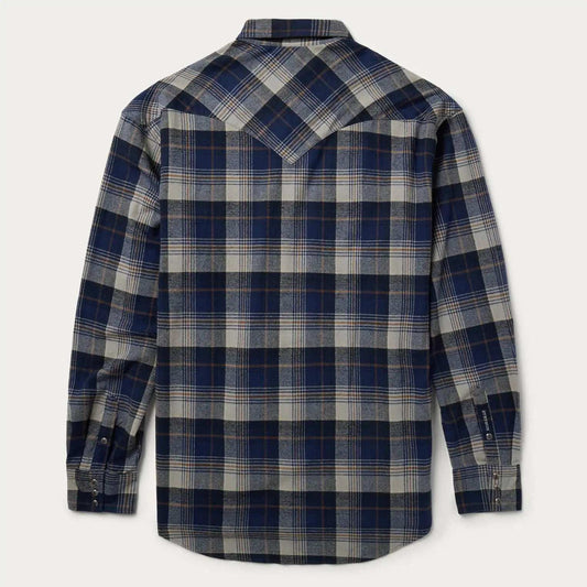 Stetson Brushed Flannel Western Shirt - Stetson - Flyclothing LLC