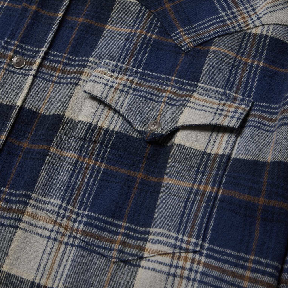 Stetson Brushed Flannel Western Shirt - Stetson - Flyclothing LLC