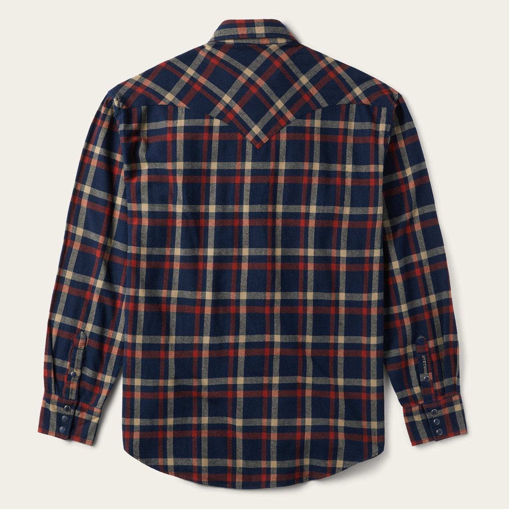 Stetson Brushed Twill Plaid Shirt - Stetson - Flyclothing LLC