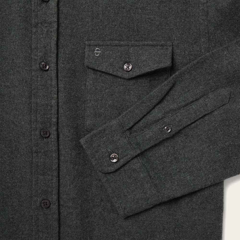 Stetson Heathered Flannel Button-Down Shirt - Stetson - Flyclothing LLC